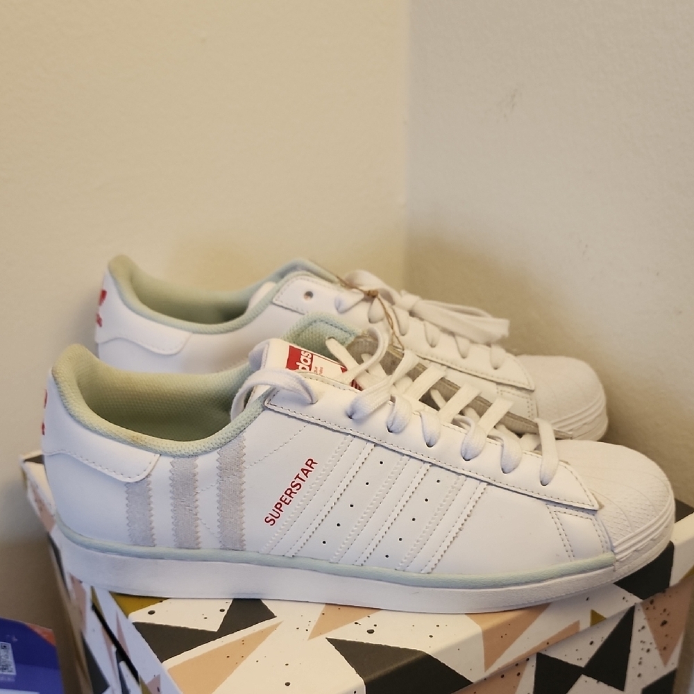 Adidas Superstar White Sneakers